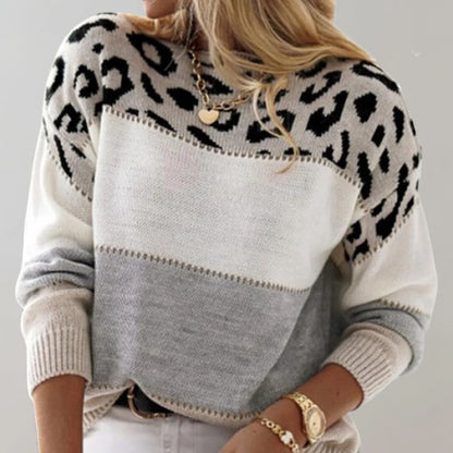 warme pullover met print casual - Celeste