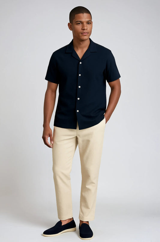 Set Katoenen T-shirt & Broek met Trekkoord – Jayvee