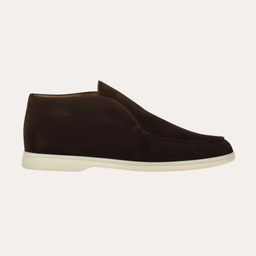 Suède Loafers Comfortabel Profond Bruin – Noud