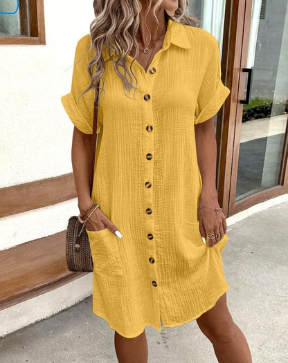 Shirtjurk Casual Stijlvol met Knoopsluiting – Karlijn
