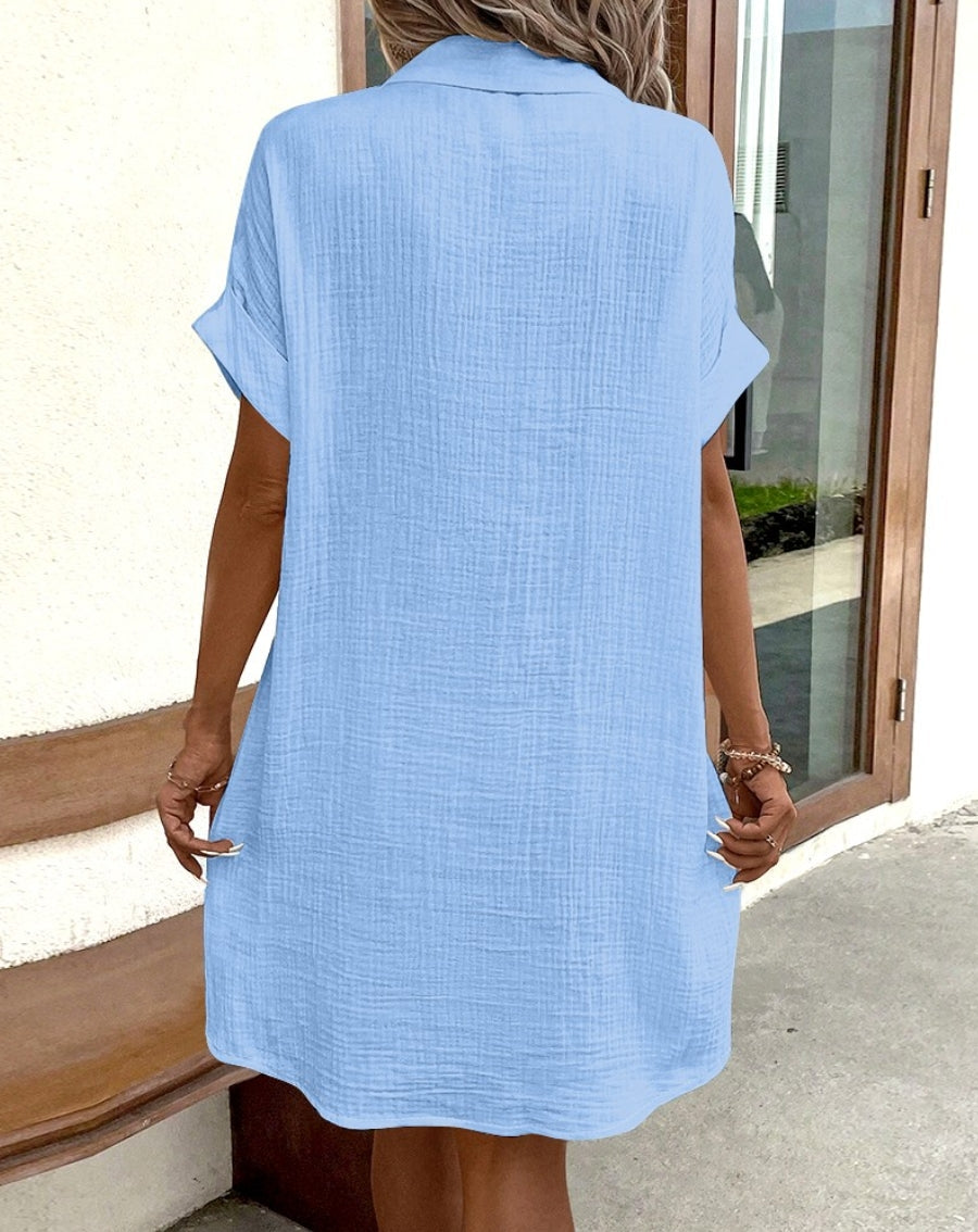 Shirtjurk Casual Stijlvol met Knoopsluiting – Karlijn
