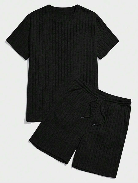 Ribgebreid Zomerset met Shorts – Roberto