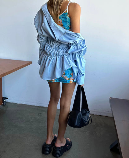 Blouse Scrunched Stijlvol Design – Lilo