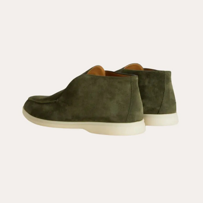 Loafers Suède Trendy Profond Groen – Eduard