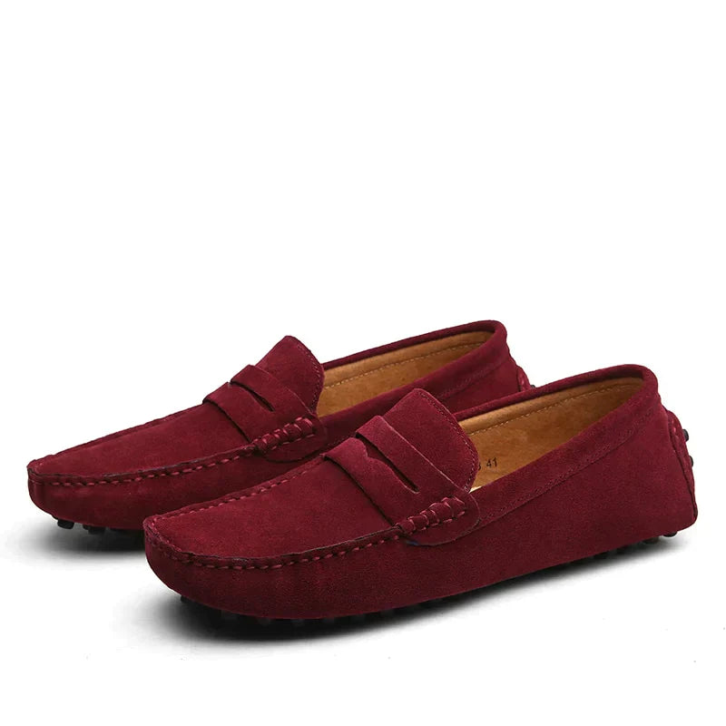 Loafers Suède Italiaans Design – Adriaan