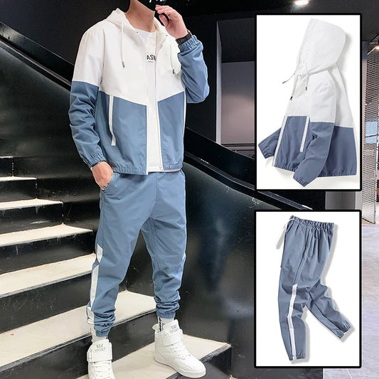 Sportieve Trainingspak Met Capuchon & Joggingbroek – Maarten