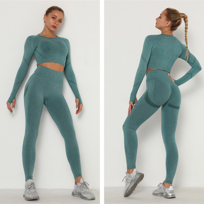 Tweedelig Sport Set Comfortabele Pasvorm – Elisse