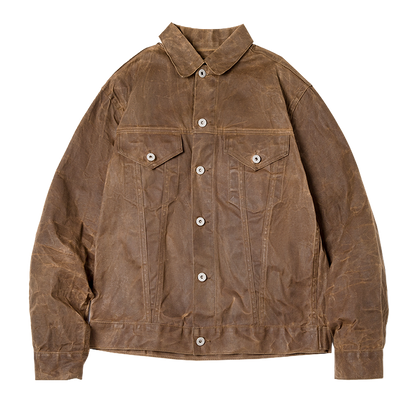 Herenjas Waxed Canvas Stijlvol Design – Gerwin