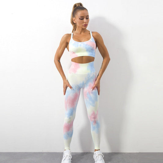 Sport Set Lange Mouwen Uniek Tie-Dye – Danna