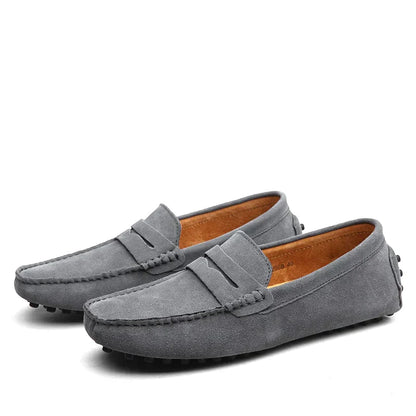 Loafers Suède Italiaans Design – Adriaan