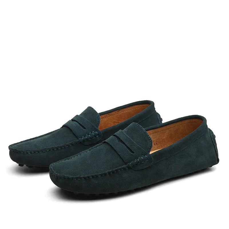 Loafers Suède Italiaans Design – Adriaan