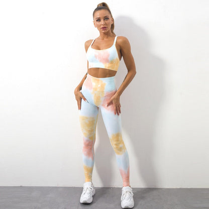 Sport Set Lange Mouwen Uniek Tie-Dye – Danna