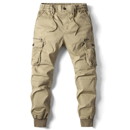 Slim Fit Cargo Broek Comfortabel Katoen – Dex