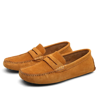 Loafers Suède Italiaans Design – Adriaan
