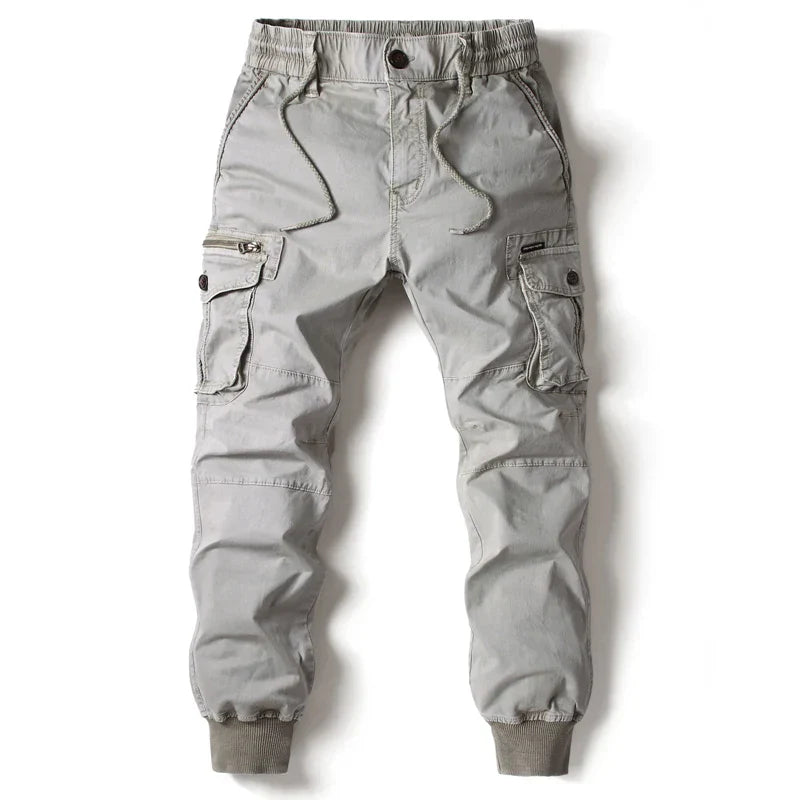Slim Fit Cargo Broek Comfortabel Katoen – Dex