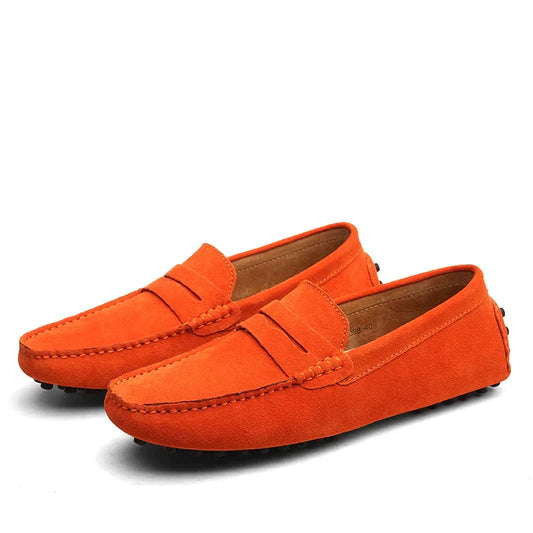 Loafers Suède Italiaans Design – Adriaan