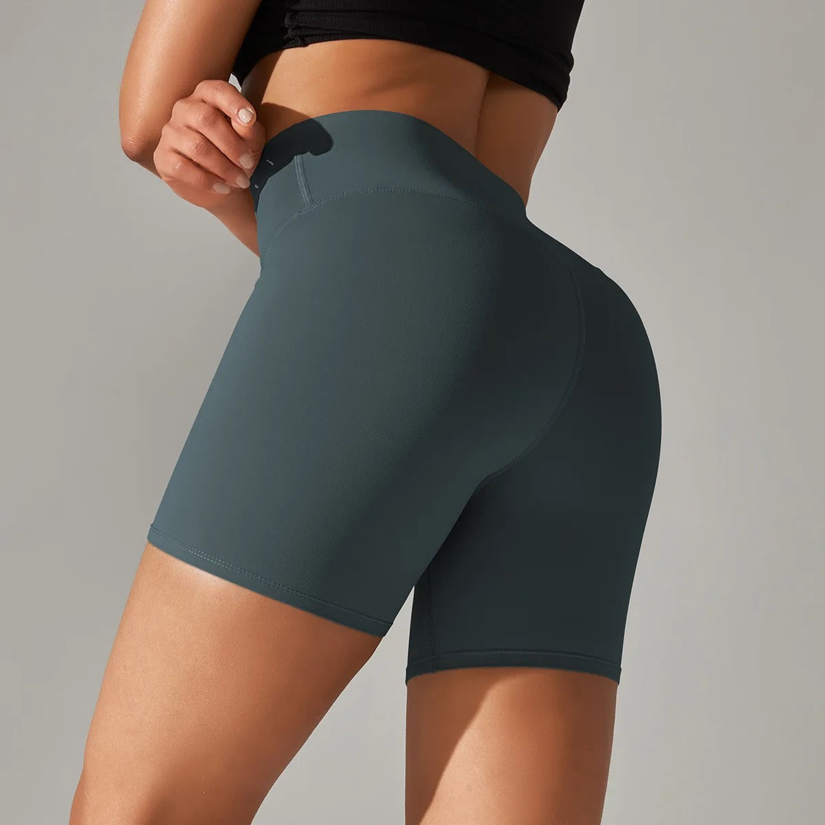 stretch legging shorts dames | Hanna