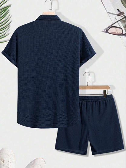 Zomerset Met Textuur & Overhemd – Jelte