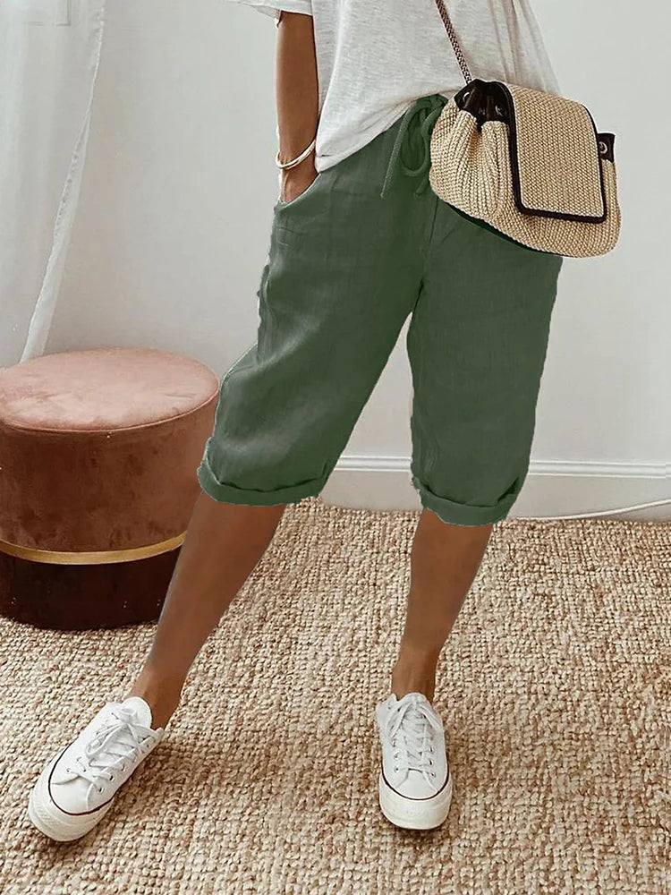 Linnen Shorts Stijlvol en Ademend – Rita