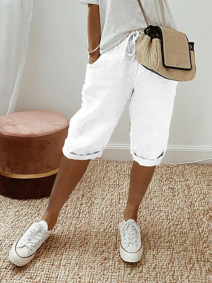 Linnen Shorts Stijlvol en Ademend – Rita