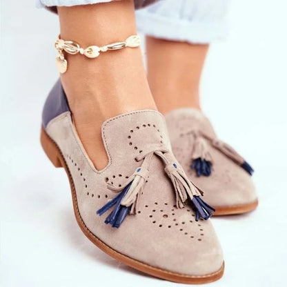 Loafers Twee-kleurig met Kwastjes – Marlies