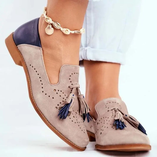 Loafers Twee-kleurig met Kwastjes – Marlies