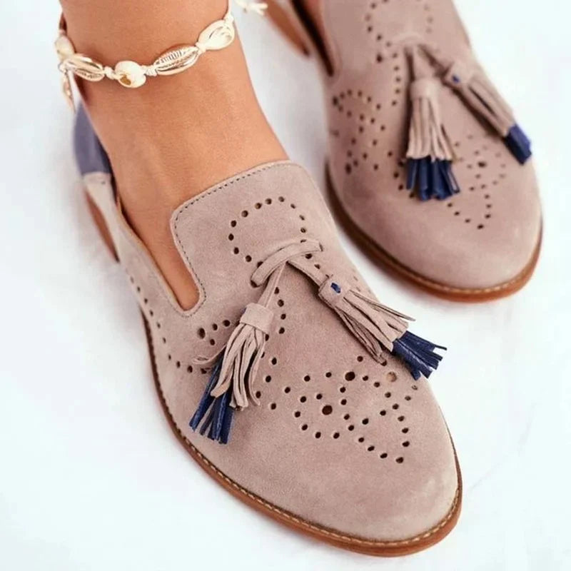 Loafers Twee-kleurig met Kwastjes – Marlies
