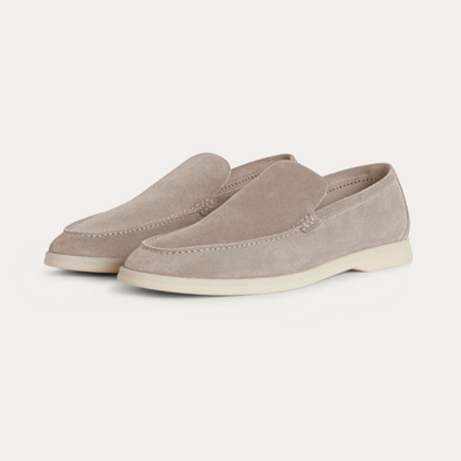 Suède Loafers Stijlvol Beige – Bram