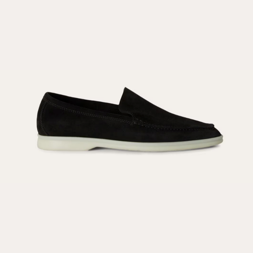 Loafers Premium Suède Stijlvol Zwart – Klaas