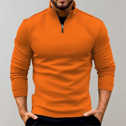 Half-Zip Sweatshirt Stijlvol en Veelzijdig – Wouter