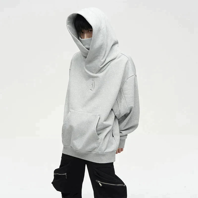 Ninja oversized hoodie effen - Braxton