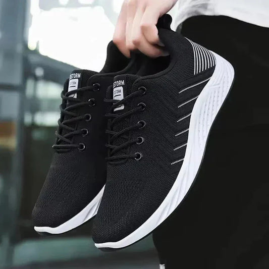 Sneakers Ademend Mesh Sportief Design – Gregoor