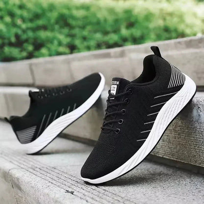Sneakers Ademend Mesh Sportief Design – Gregoor