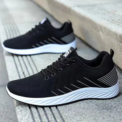 Sneakers Ademend Mesh Sportief Design – Gregoor