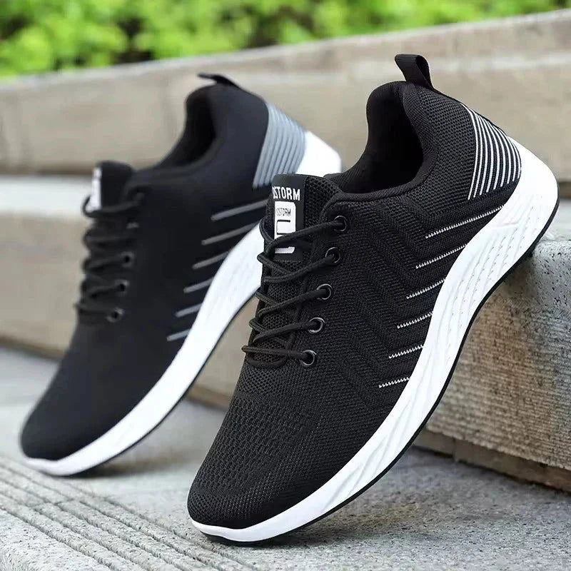 Sneakers Ademend Mesh Sportief Design – Gregoor