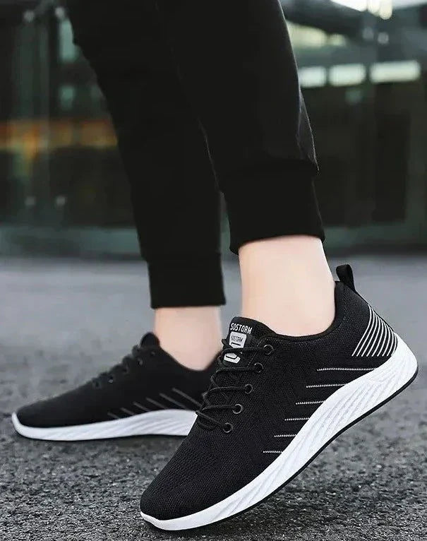Sneakers Ademend Mesh Sportief Design – Gregoor