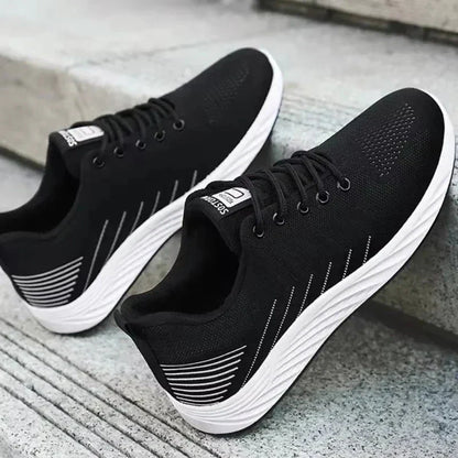 Sneakers Ademend Mesh Sportief Design – Gregoor