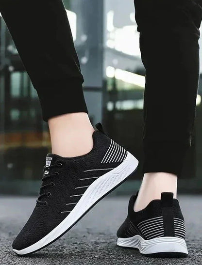 Sneakers Ademend Mesh Sportief Design – Gregoor