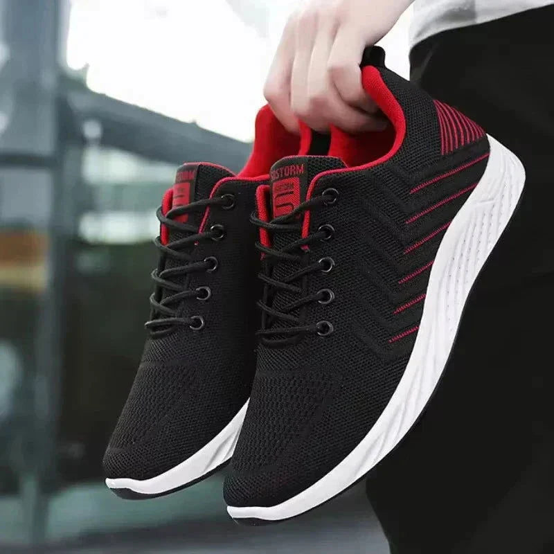 Sneakers Ademend Mesh Sportief Design – Gregoor