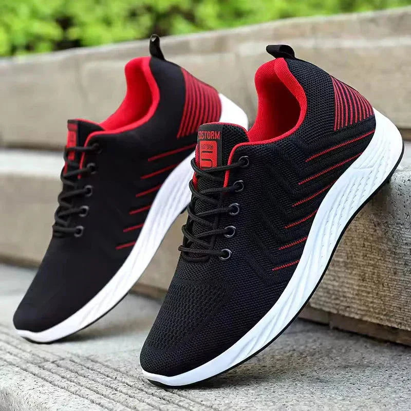 Sneakers Ademend Mesh Sportief Design – Gregoor