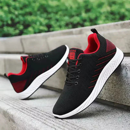 Sneakers Ademend Mesh Sportief Design – Gregoor
