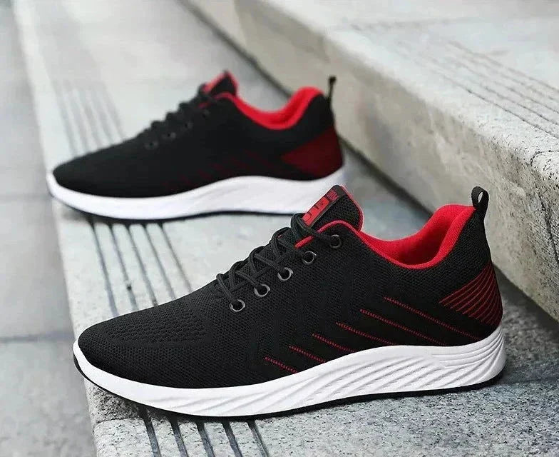 Sneakers Ademend Mesh Sportief Design – Gregoor
