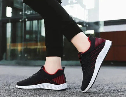 Sneakers Ademend Mesh Sportief Design – Gregoor
