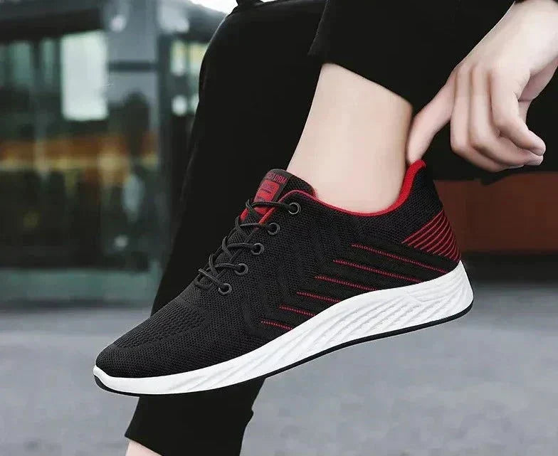 Sneakers Ademend Mesh Sportief Design – Gregoor
