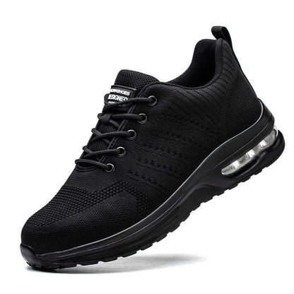 Sport Sneakers Zwart Ademend Mesh – Anthonius