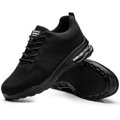 Sport Sneakers Zwart Ademend Mesh – Anthonius