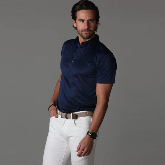 Polo Stijlvol Katoen Slim Fit – Rinz