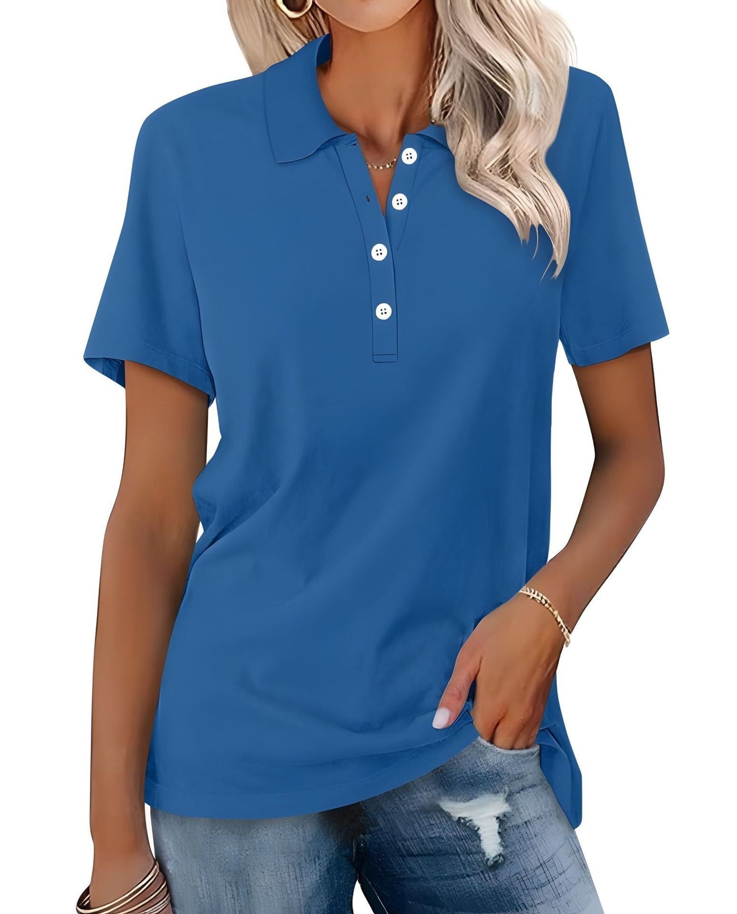Poloshirt Elegante Pasvorm & Luxe Stof – Loïs