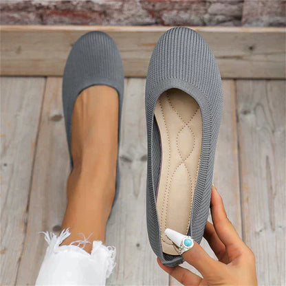 Balletschoenen Slip-On Textuur en Flexibele Zool – Ilse