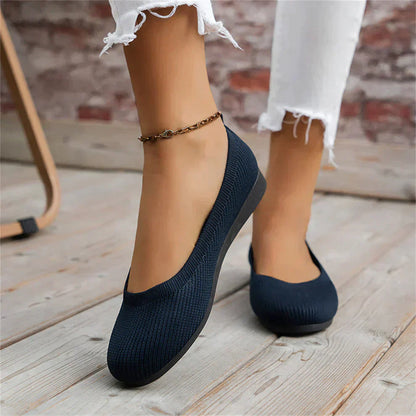 Balletschoenen Slip-On Textuur en Flexibele Zool – Ilse